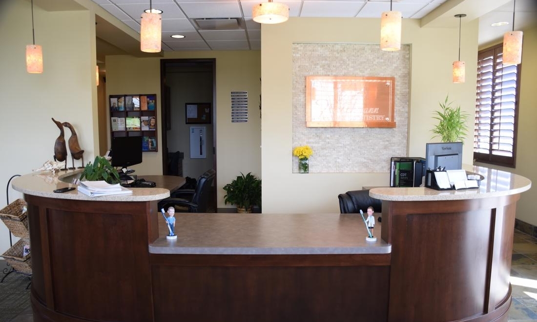 Reception at Fleischmann Family Dentistry in Broomfield, CO